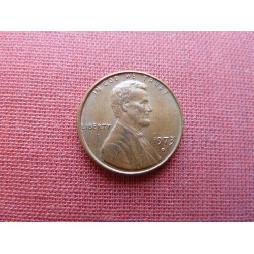 США 1 цент 1973г.