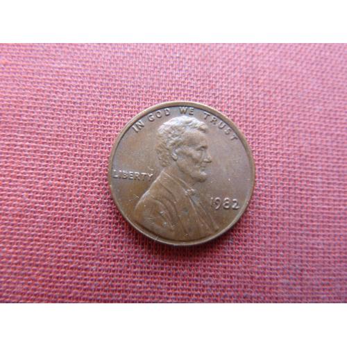 США 1 цент 1982г.