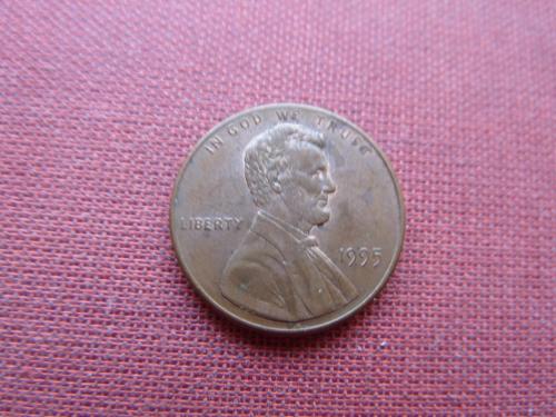 США 1 цент 1995г.