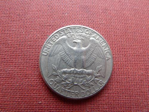 США 25 центов 1988г.
