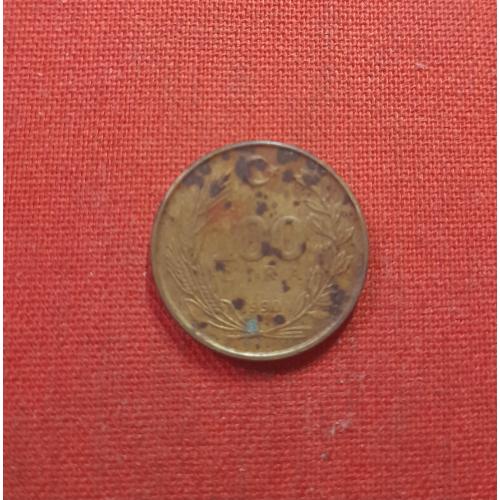 Турция 100 лир 1990г.Мустафа Кемаль Ататюрк (1-й Президент Турции)