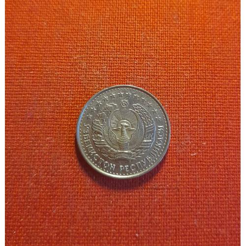 Узбекистан 10 тийин 1994г. Аверс:  обод из точек вдоль канта.хороший сохран, РЕДКИЕ