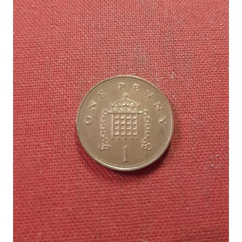 Великобритания 1 пенни 1997г. Елизавета II