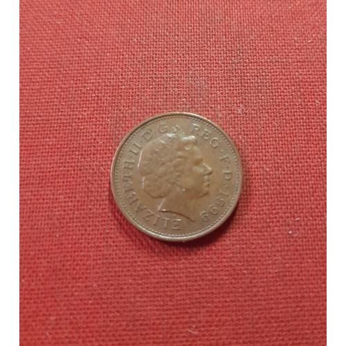 Великобритания 1 пенни 1999г. Елизавета II