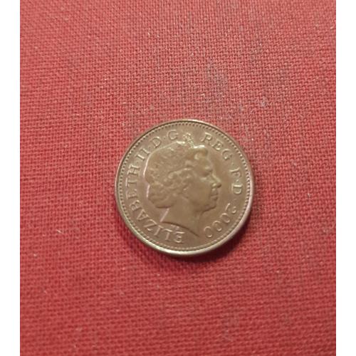 Великобритания 1 пенни 2000г. Елизавета II