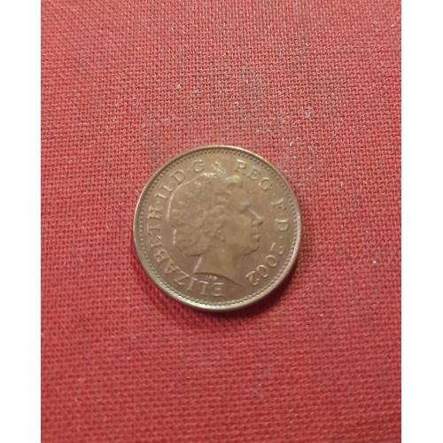 Великобритания 1 пенни 2002г. Елизавета II