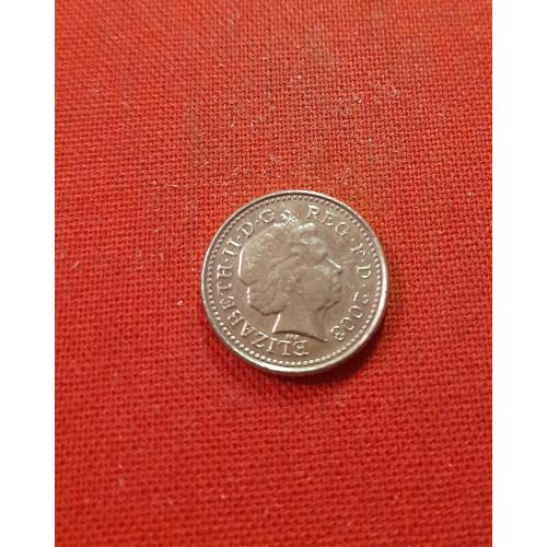 Великобритания 5 пенсов 2003г. Елизавета II