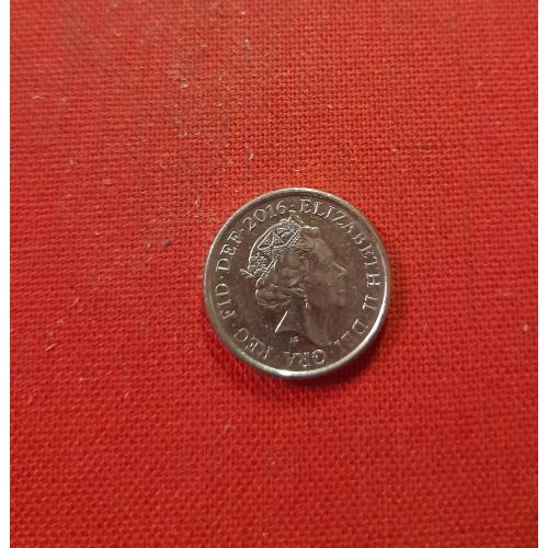 Великобритания 5 пенсов 2016г. Елизавета II