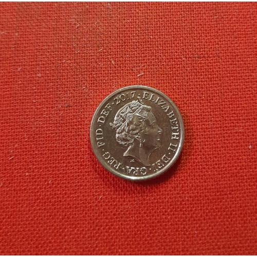 Великобритания 5 пенсов 2017г. Елизавета II