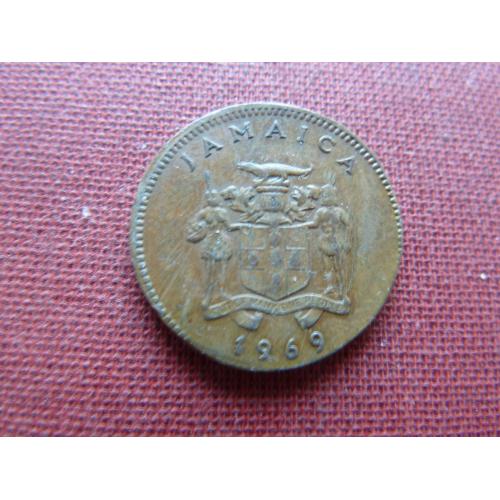 Ямайка 1 цент 1969г.