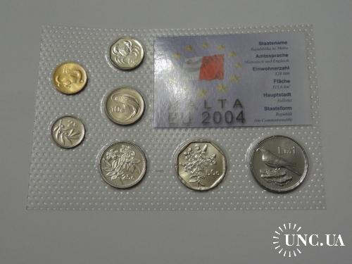 Мальта набор монет UNC 7 шт.
