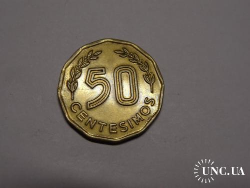 Уругвай 50 сентесимо 1981 г.