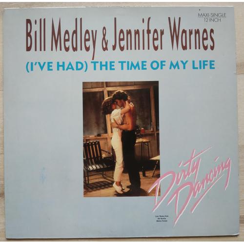 Bill Medley @ Jennifer Warnes The Time of My Life LP Record Album Vinyl single 1987 Пластинка Винил 