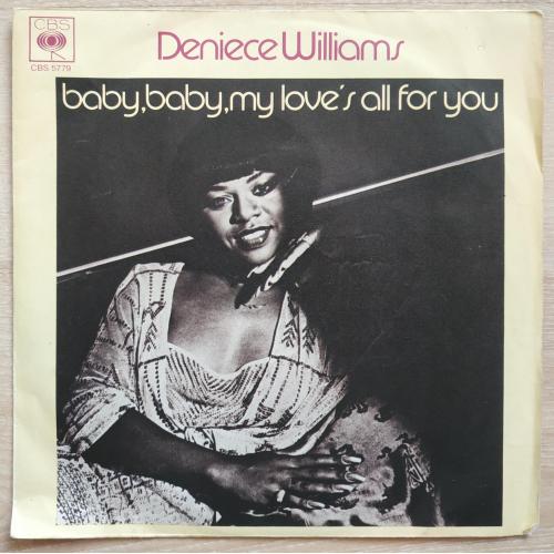 Deniece Williams Baby, Baby My Love's All For You 7 LP Record Vinyl single Пластинка Винил 