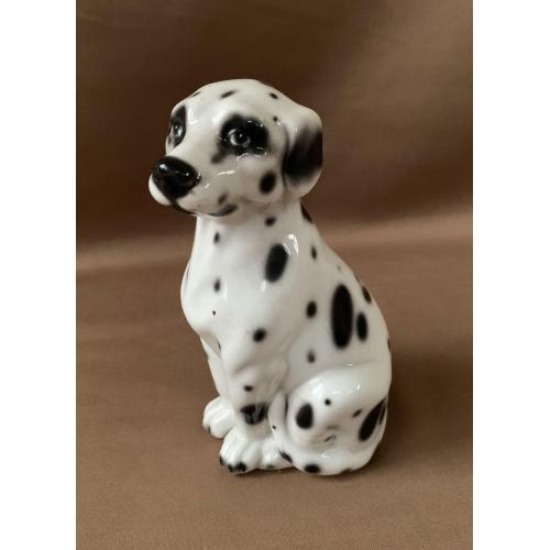 Фарфор Статуэтка Собака далматинец Скульптурна композиція Далматинець