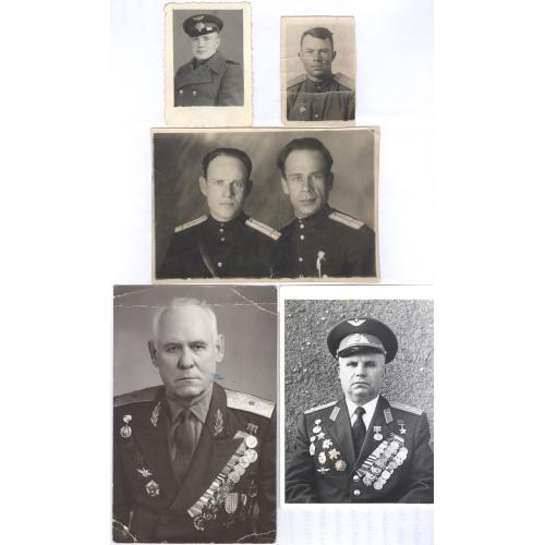 Фото Военные летчики Герой Советского Союза Орден Ленина Боевого красного знамени Отечественной войн
