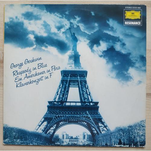 Gershwin Rhapsody in Blue Ain Americaner in Paris Ozawa San Francisco Symphony Orchestra Пластинка