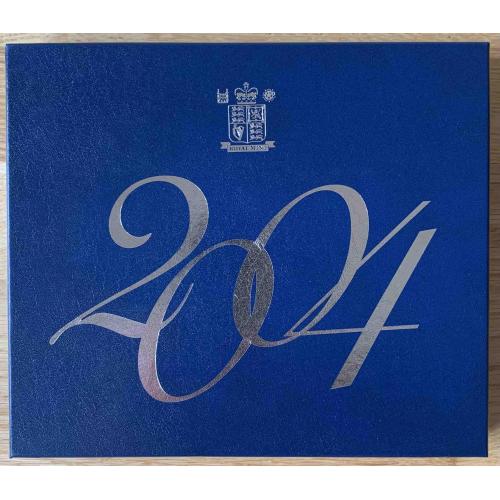 Годовой набор монет 2004 года Достижения Великобритания UNC Proof coin collection United Kingdom