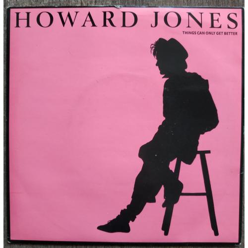 Howard Jones Things can only get better 7 LP Record HOW6 Vinyl single Пластинка Джон Ховард Джонс