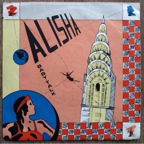 Alisha Baby Talk EMI 7 LP Record Vinyl single Алиша Энн Иткин Пластинка Винил