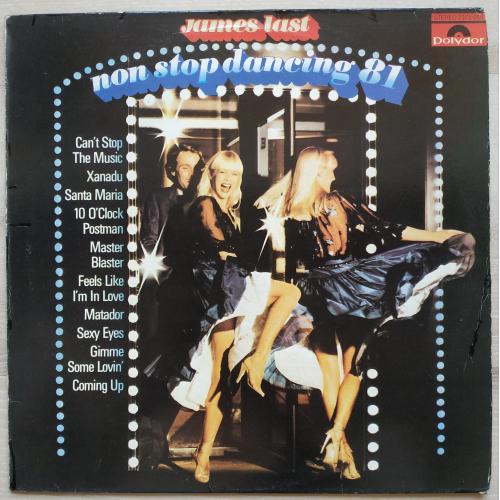 James Last Non stop the dancing 81 LP Record Album Vinyl Пластинка Винил Джеймс Ласт