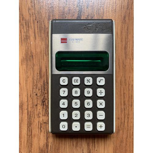 Калькулятор  Sharp Elsi Mate EL-8012 Electronic Calculator Vintage 