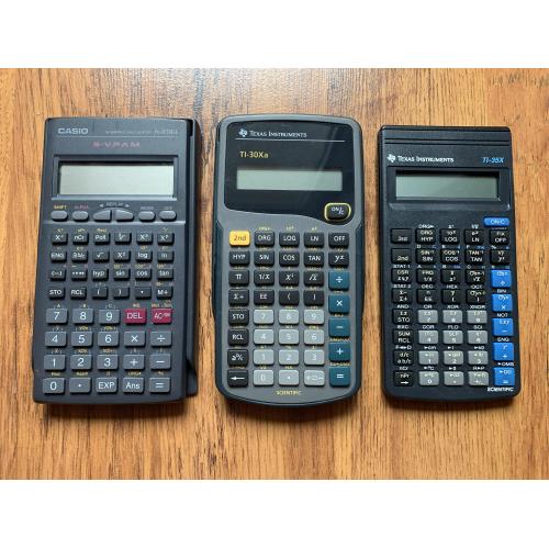 Калькулятор Texas Instruments Casio fx-83WA TI-30Xi TI-35X Electronic Calculator 