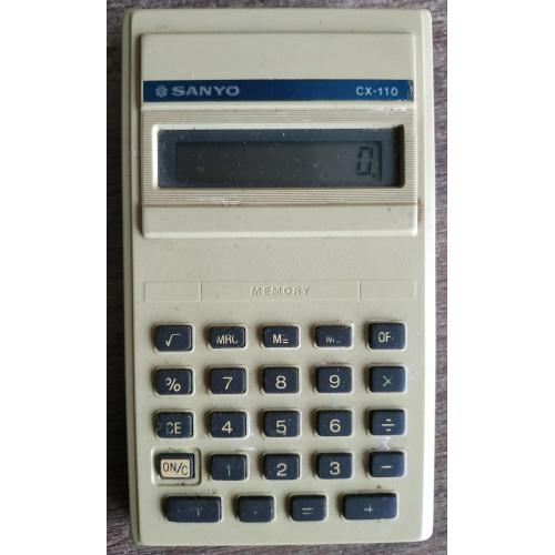 Калькулятор Sanyo CX-110