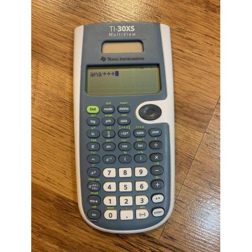 Калькулятор Texas Instruments TI-30XS MultiView Electronic Calculator Vintage
