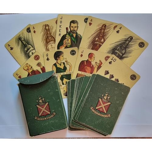 Карты игральные Реклама Виски Jameson irish whiskey Playing cards Карти гральні Віскі Алкоголь