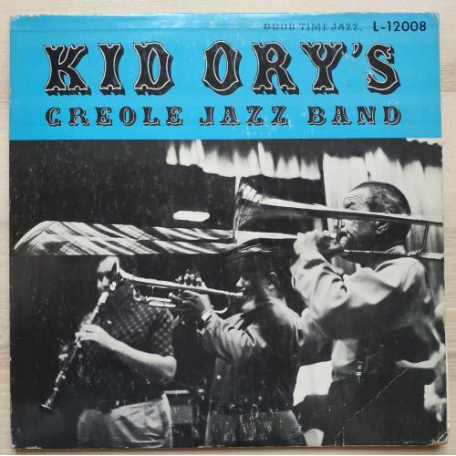 Kid Ory's Creole Jazz Band LP Record Кид Ори Пластинка Джаз Винил
