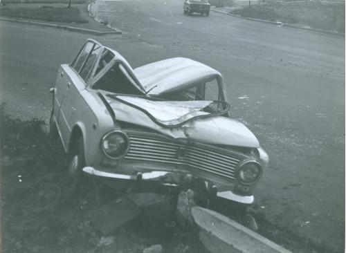Киев Автомобиль Жигули ДТП Дорожно транспортное проишествие ГАИ 1970-е годы