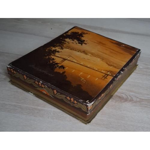 Коробка Цигарки Дніпровські 1959 КТФ Київ тютюнова фабрика Папиросы Днппровские Киев Табак Сигареты