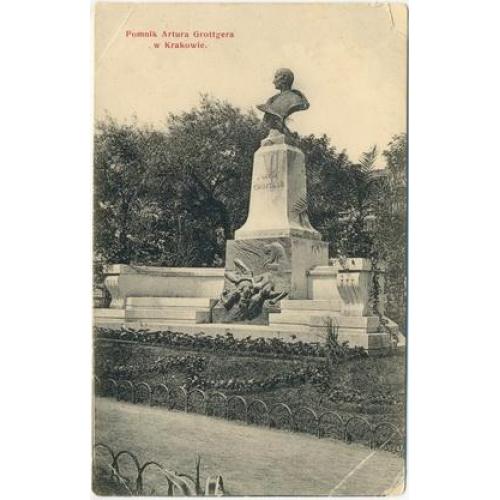 Краков Памятник Артуру Гроттгеру Krakow Pomnik Artura Grottgera