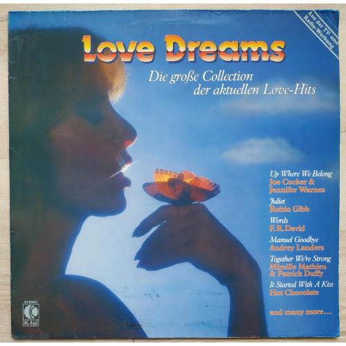 Love Dreams Die grobe collection der aktruellen Love-Hits LP Record Vinyl single Пластинка Винил