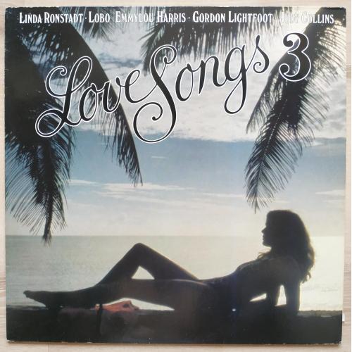Love Songs 3 Linda Ronstadt Lobo Emmylou Harris Gordon Lightfoot LP Record Vinyl Пластинка Эротика
