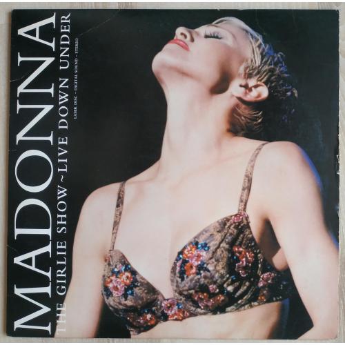 Madonna The girlie show - live down under Laser disk Album Synth-pop Мадонна Пластинка Лазерный диск