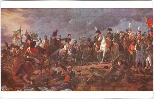 Наполеон Битва при Аустерлице Барон Герард № 317 Изд. Лапин Париж Война 1812 год Лошадь