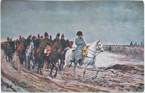 Наполеон Французская кампания Жан-Луи Месонье № 631 Изд. Лапин Париж Отечественная война 1812 год 