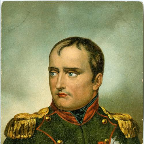 Наполеон І Портрет Изд. Штенгель и Ко Дрезден Отечественная война 1812 год