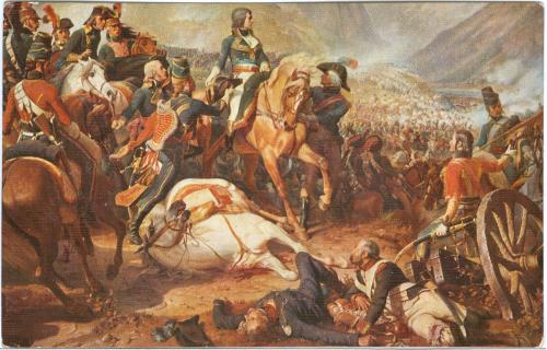 Наполеон Сражение при Риволи Филиппото № 303 Изд. Лапин Париж Отечественная война 1812 год Лошадь