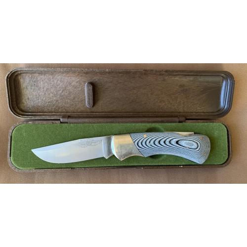 Нож складной Испания Ніж складний Ручна робота Високовуглецева сталь 440 с Іспанія Запобіжник Футляр