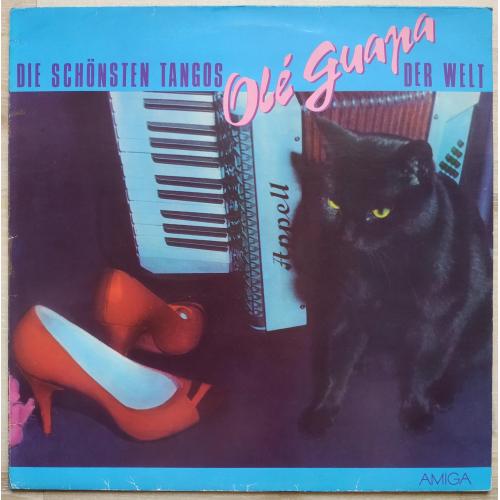 Olé Guapa Die Schönsten Tangos Der Welt LP Records Album 1987 Пластинка Винил Аккордеон Кот