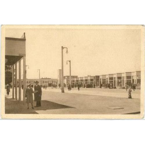 Познань Генеральная национальная выставка Poznan Powszechna wystawa krajowa 1929 Bazary handiowe