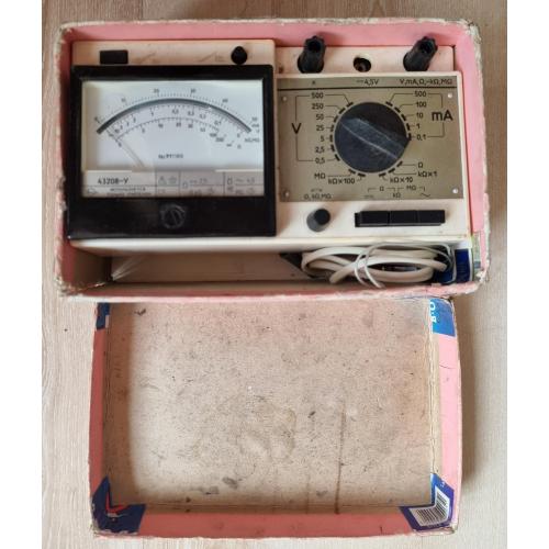 Прибор электроизмерительный комбинированный 43208-у Тестер