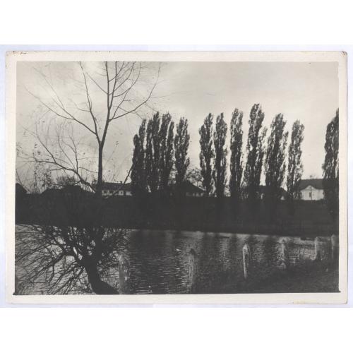 Прибывание Пушкина Киевская обл. Каменка Пруд около мельницы Шервуда Фото А. Борисова Союзфото 