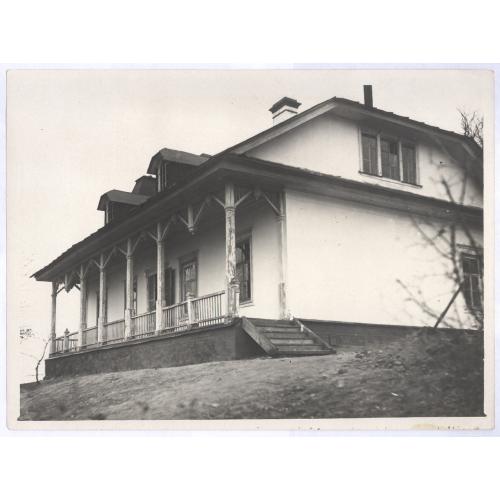 Прибывание Пушкина Киевская обл. с. Каменка Дом декабриста Давыдова Фото А. Борисова Союзфото 