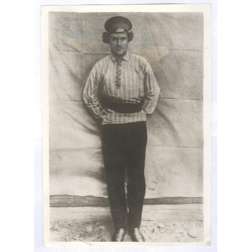 Репродукция Союзфото В.В. Куйбышев в одиночке Томской тюрьмы СССР Пропаганда Агентство Фотохроника 