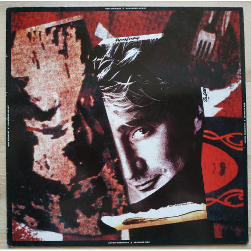 Rod Stewart Vegabond Heart 1991 LP Record Vinyl single Пластинка Винил Сингл Род Стюарт