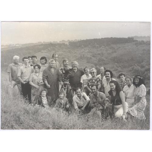 Съемки фильма Сероманец 1989 Режисер Пётр Марусик  Киностудия им. Довженко Фото И. И. Черняк